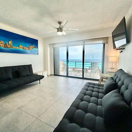 Ferienwohnung Sparkling Ocean View In Cancún Exterior foto